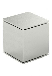 Stainless steel keepsake cube